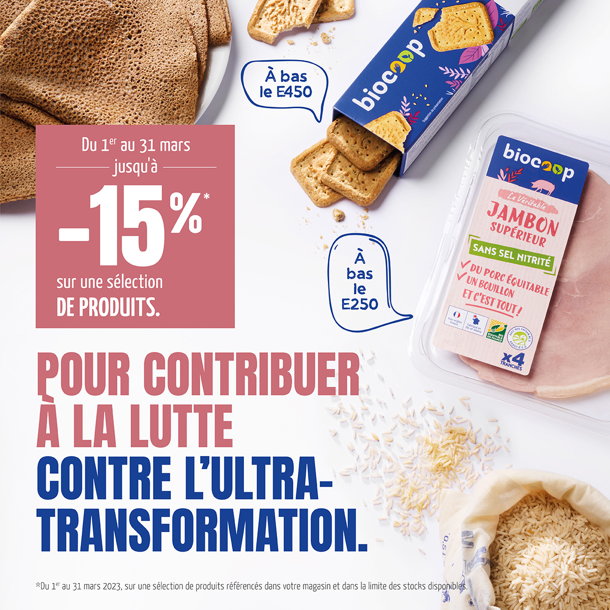 En mars, on chasse l'ultra-transformation de nos assiettes ! En mars, on chasse l'ultra-transformation de nos assiettes !