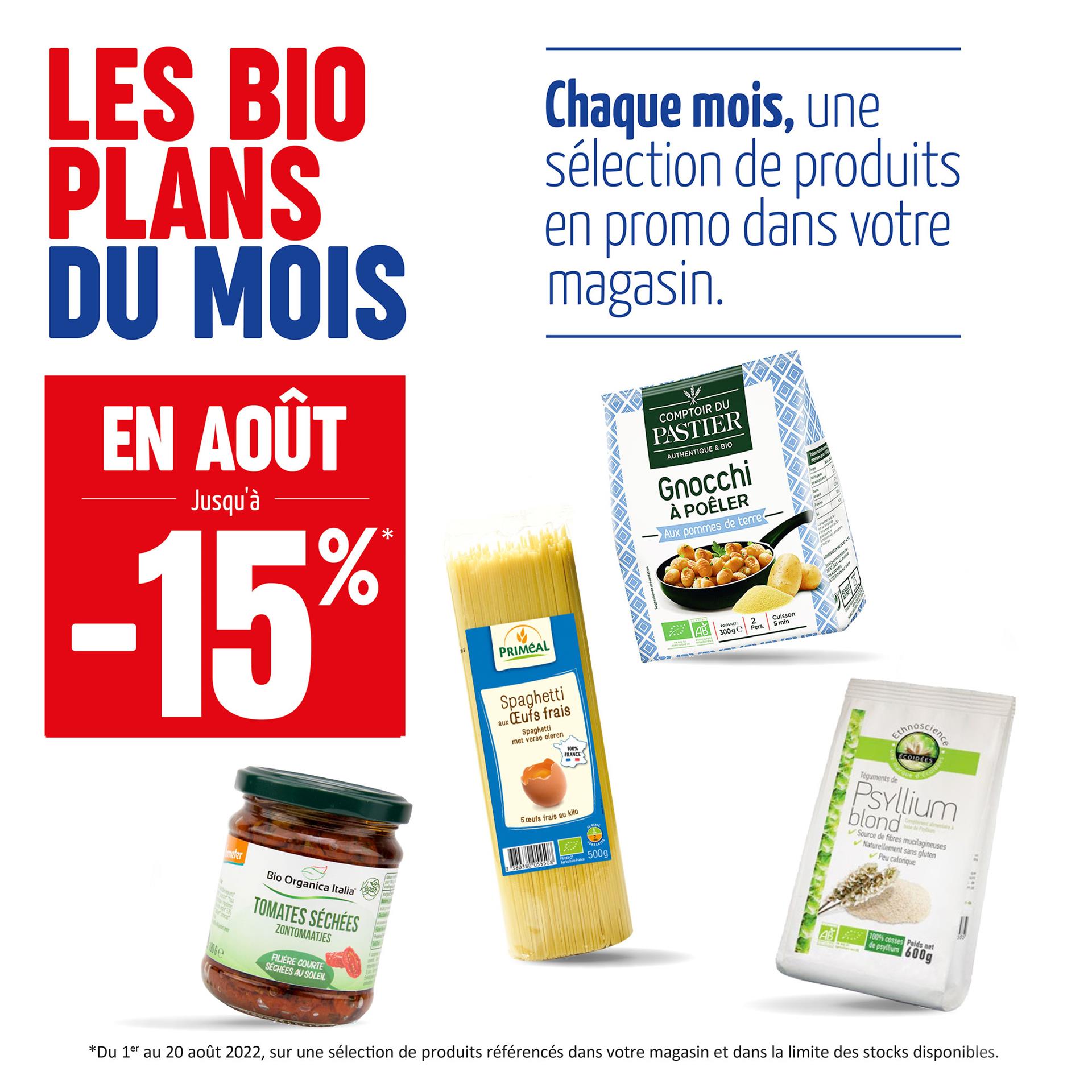 Les bio plans du mois d'août Les bio plans du mois d'août