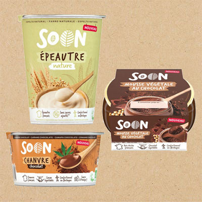 Soon : Des desserts végétaux nouvelle génération Soon : Des desserts végétaux nouvelle génération