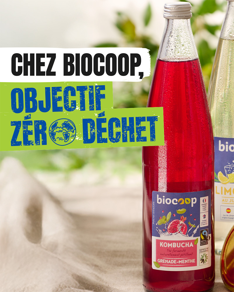 Avec Biocoop, plus de solutions, moins de déchets !