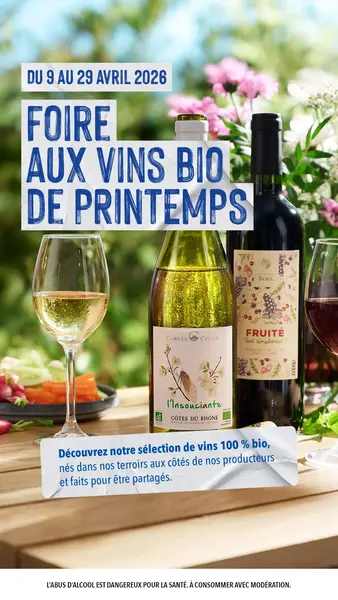 Foire aux vins bio, le printemps se partage.