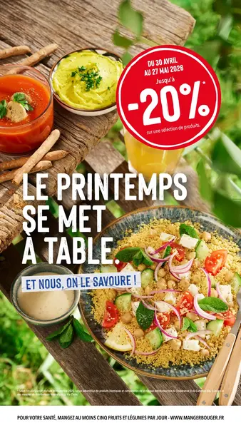 Le printemps se met à table !