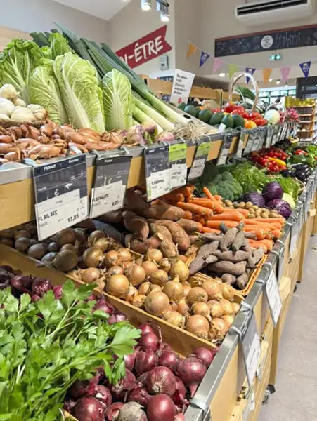 Venez découvrir notre nouvel espace Fruits & Légumes à Belfort !