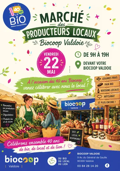 Retour sur notre marché de producteurs à Valdoie Retour sur notre marché de producteurs à Valdoie
