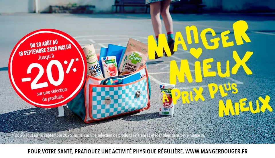 Manger mieux à prix plus mieux !